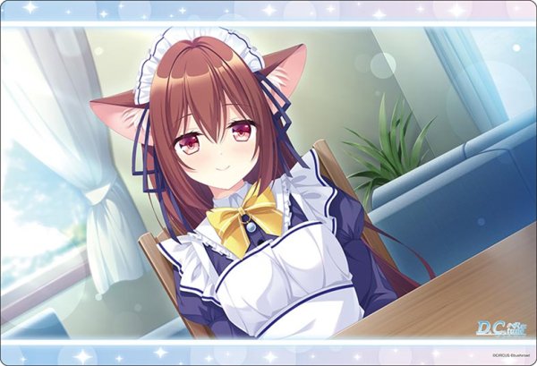 画像1:  【予約商品】  ブシロード ラバーマットコレクション V2 Vol.1950　D.C. Re:tune 〜ダ・カーポ〜 リチューン『鷺澤頼子』 【26年3月13日発売】 (1)