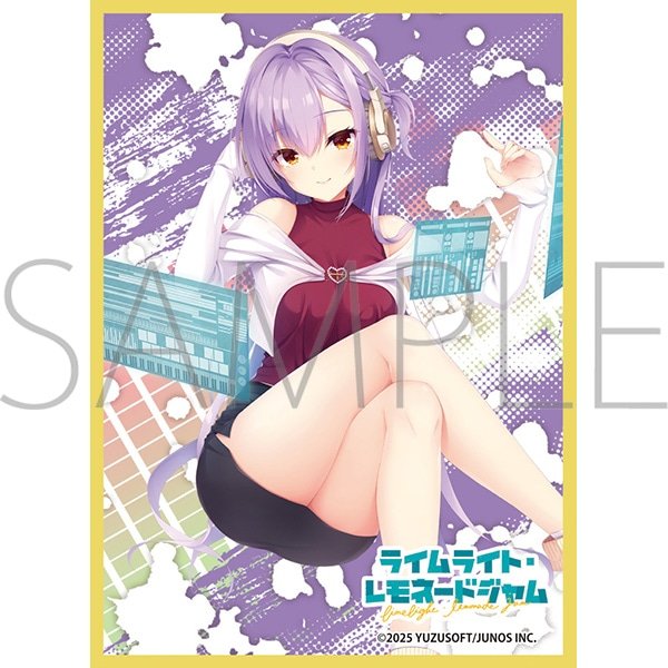 画像1:  【予約商品】  きゃらスリーブコレクション マットシリーズ　ライムライト・レモネードジャム　茶園那優花(MT2294)（65枚入り） 【26年2月27日発売】 (1)