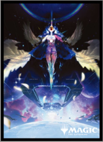 画像1:  【予約商品】  『マジック：ザ・ギャザリング プレイヤーズカードスリーブ MTGS-367 『久遠の終端』《喜びあふれる太陽生まれ》（80枚入り） 【26年3月27日発売】    (1)