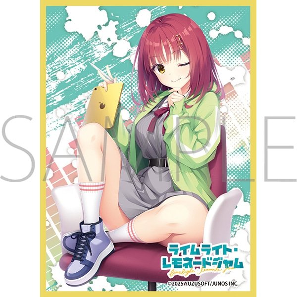 画像1:  【予約商品】  きゃらスリーブコレクション マットシリーズ　ライムライト・レモネードジャム　二見原莉々子(MT2292)（65枚入り） 【26年2月27日発売】 (1)