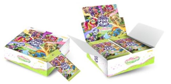 画像1:  【予約商品】  マイリトルポニートレーディングカードゲーム ブースターパック -不思議な旅-001-JP BOX（20パック入り） 【26年2月14日発売】 (1)