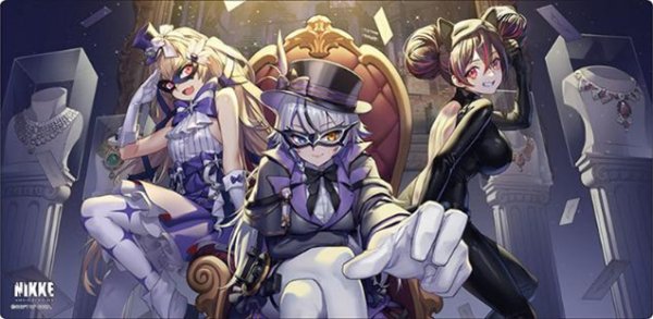 画像1:  【予約商品】  ブシロード ラバーマットコレクション V2 Vol.1957　勝利の女神：NIKKE「PHANTOM THIEF VS DETECTIVE 」 【26年3月6日発売】 (1)