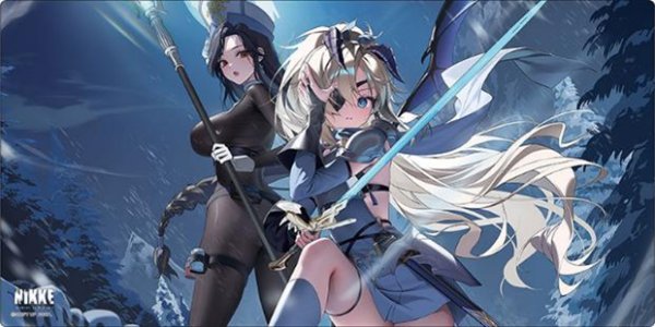 画像1:  【予約商品】  ブシロード ラバーマットコレクション V2 Vol.1955　勝利の女神：NIKKE「ICE DRAGON SAGA」 【26年3月6日発売】 (1)