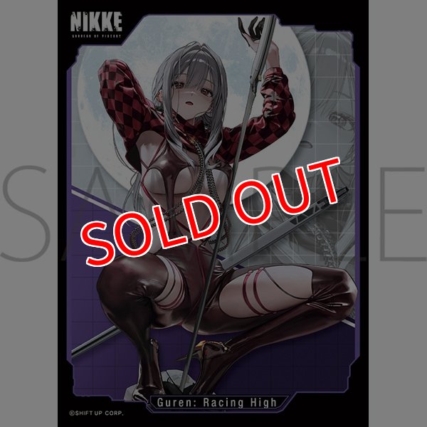 画像1:  【予約商品】  きゃらスリーブコレクション　マットシリーズ　 勝利の女神:NIKKE　「紅蓮：レーサーズハイ」(No.MT2304)（65枚入り） 【26年3月13日発売】 (1)