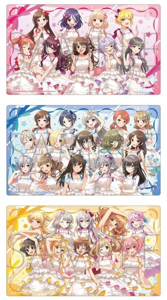 画像2:  【予約商品】  ムービック  「アイドルマスター シンデレラガールズ（モバイル版）」マルチプレイマット／COOL 【26年4月4日発売】 (2)