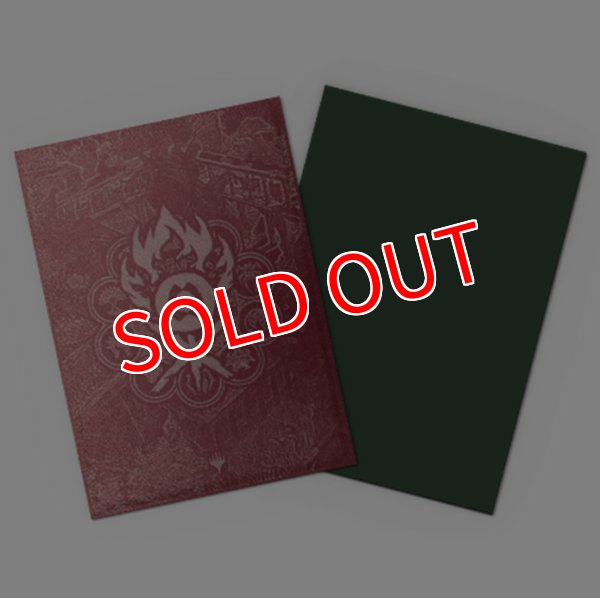 画像1:  【予約商品】  ドラゴンシールド　AT-16511　Gruul Clans　License Sleeves - Standard size スタンダードサイズ　グルール　マットデュアル（100枚入り） 【26年5月発売】    (1)