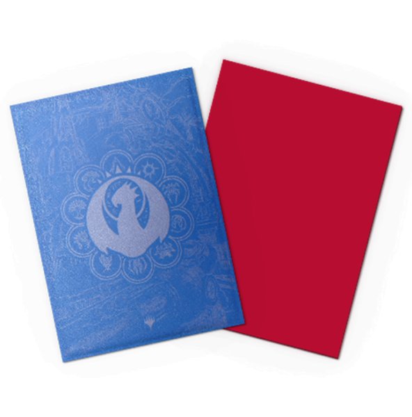 画像1:  【予約商品】  ドラゴンシールド　AT-16516 Izzet League　License Sleeves - Standard size スタンダードサイズ　イゼット　マットデュアル（100枚入り） 【26年5月発売】    (1)