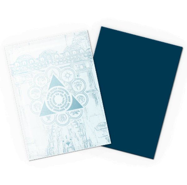 画像1:  【予約商品】  ドラゴンシールド　AT-16507 Azorius Senate License Sleeves - Standard size スタンダードサイズ　アゾリウス　マットデュアル（100枚入り） 【26年5月発売】    (1)