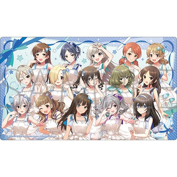 画像1:  【予約商品】  ムービック  「アイドルマスター シンデレラガールズ（モバイル版）」マルチプレイマット／COOL 【26年4月4日発売】 (1)
