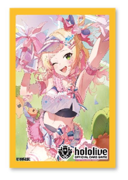 画像1:  【予約商品】  hololive OFFICIAL CARD GAME オフィシャルホロカスリーブ Vol.38 『桃鈴ねね』（55枚入り） 【26年3月13日発売】    (1)