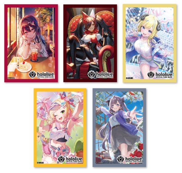 画像2:  【予約商品】  hololive OFFICIAL CARD GAME オフィシャルホロカスリーブ Vol.38 『桃鈴ねね』（55枚入り） 【26年3月13日発売】    (2)