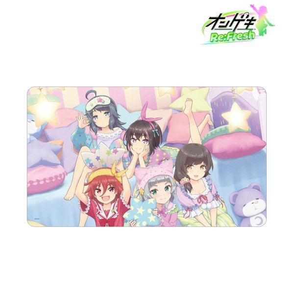 画像1:  【予約商品】  アルマビアンカ　オンゲキ Re:Fresh パピプペ Popping！Talk！ マルチデスクマット 【26年3月中旬発売】    (1)