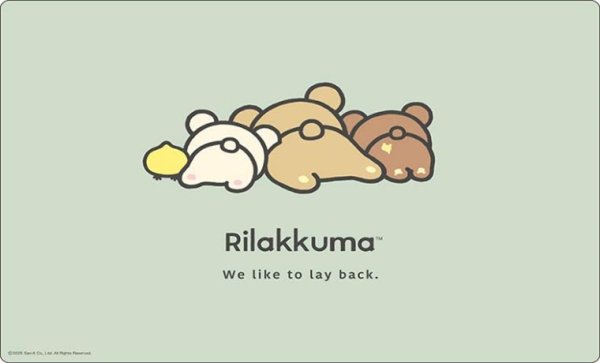 画像1:  【予約商品】  ブシロード ラバーマットコレクション V2 Vol.1971  『リラックマ』BASIC RILAKKUMA Favorite Things 【26年3月20日発売】 (1)