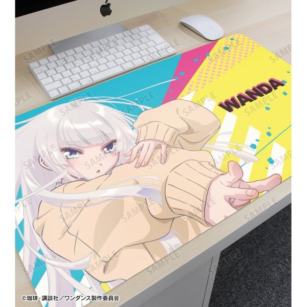 画像2:  【予約商品】  アルマビアンカ　TVアニメ「ワンダンス」 湾田光莉 マルチデスクマット 【26年3月中旬発売】 (2)
