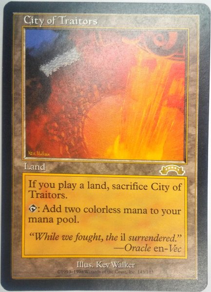 画像1:  ※傷あり SALE品※ 【EXO】《裏切り者の都/City of Traitors》【R】(#5011) (1)