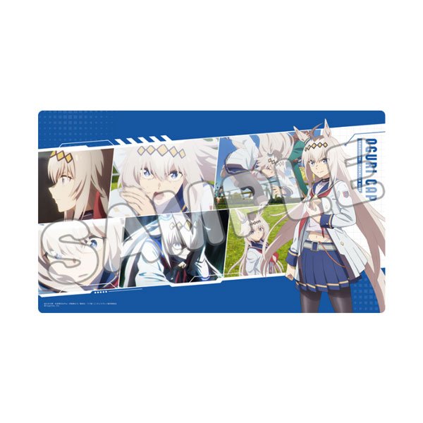 画像1:  【予約商品】  TBSグロウディア　アニメ『ウマ娘 シンデレラグレイ』場面写ラバーマット　オグリキャップ 【26年3月発売】 (1)