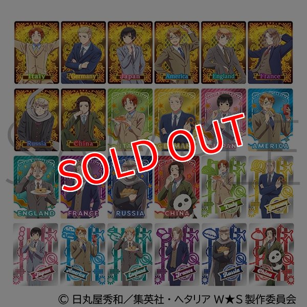 画像2:  【予約商品】  ムービック　「ヘタリア World★Stars（アニメ版）」ネオンコレクション  BOX（10パック入り） 【26年3月下旬発売】 (2)