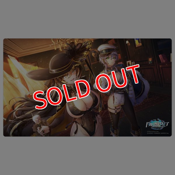 画像1:  【予約商品】  カーテン魂　ドルフィンウェーブ　ラバーマット（奇婦人と近衛兵） 【26年4月下旬発売】 (1)