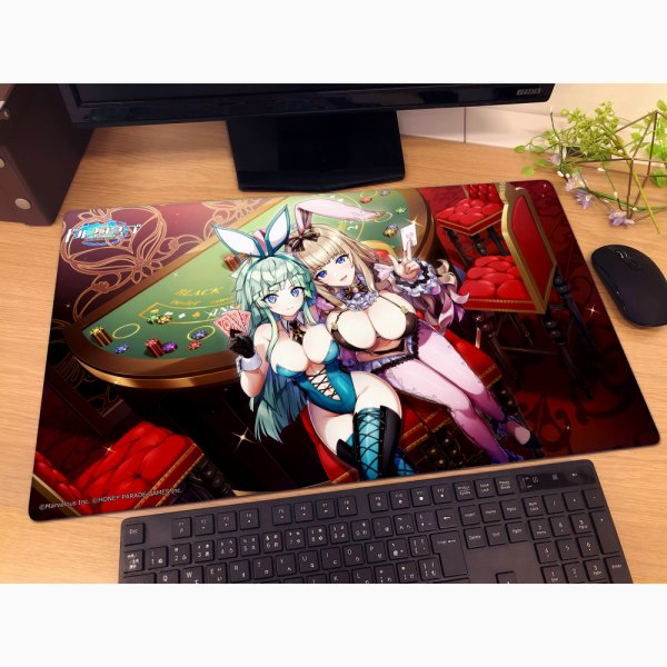 画像2:  【予約商品】  カーテン魂　ドルフィンウェーブ　ラバーマット（愛と閃きの直感） 【26年4月下旬発売】 (2)