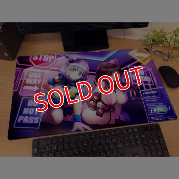 画像2:  【予約商品】  カーテン魂　ドルフィンウェーブ　ラバーマット（秘密の取調室） 【26年4月下旬発売】 (2)