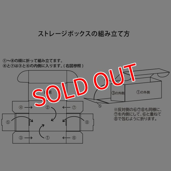 画像3:  【予約商品】  カーテン魂　魔法少女にあこがれてストレージボックス（柊うてな＆阿良河キウィ／あこがれリボンコーデ） 【26年4月下旬発売】    (3)