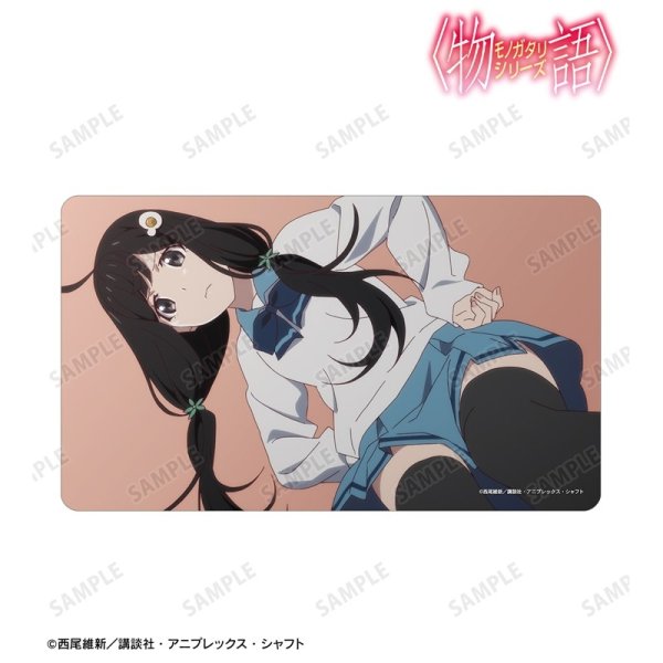 画像2:  【予約商品】  アルマビアンカ　〈物語〉シリーズ 阿良々木月火 場面写マルチデスクマット 【26年4月上旬発売】    (2)