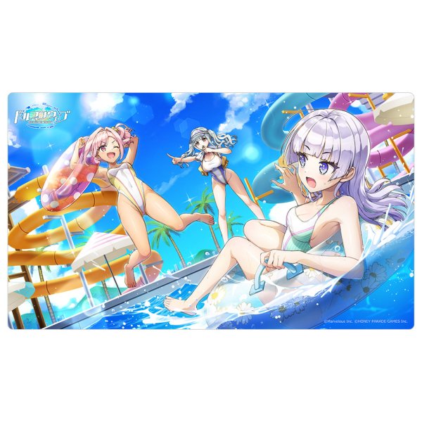 画像1:  【予約商品】  カーテン魂　ドルフィンウェーブ　ラバーマット（エネルギッシュな夏休み） 【26年4月下旬発売】 (1)