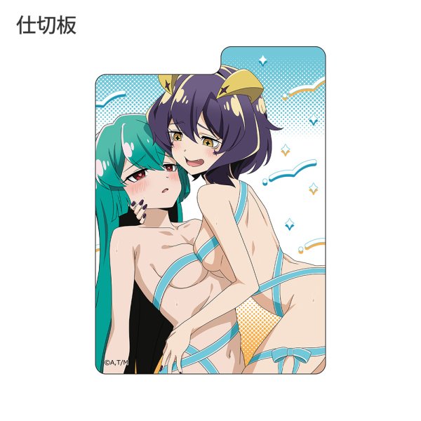 画像3:  【予約商品】  カーテン魂　魔法少女にあこがれて デッキケース（マジアベーゼ＆マジアアズール／あこがれリボンコーデ） 【26年4月下旬発売】    (3)