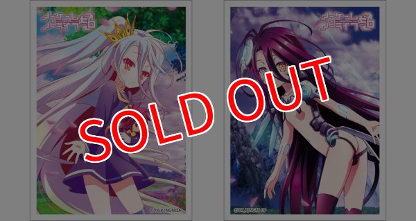 画像2:  【予約商品】  カーテン魂　ノーゲーム・ノーライフ ゼロ スリーブ（シュヴィ）（65枚入り） 【26年4月下旬発売】 (2)