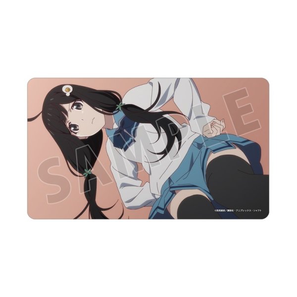 画像1:  【予約商品】  アルマビアンカ　〈物語〉シリーズ 阿良々木月火 場面写マルチデスクマット 【26年4月上旬発売】    (1)