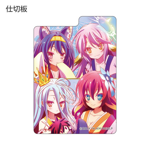 画像3:  【予約商品】  カーテン魂　ノーゲーム・ノーライフ デッキケース（着物） 【26年4月下旬発売】 (3)