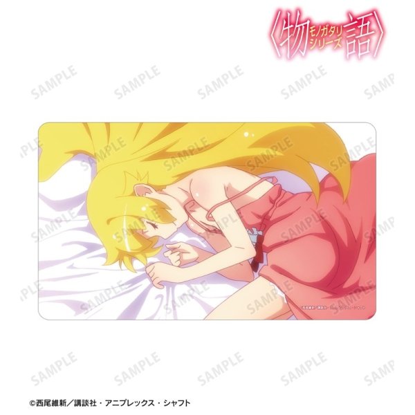 画像2:  【予約商品】  アルマビアンカ　〈物語〉シリーズ 忍野忍 場面写マルチデスクマット 【26年4月上旬発売】    (2)