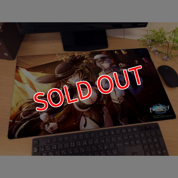 画像2:  【予約商品】  カーテン魂　ドルフィンウェーブ　ラバーマット（奇婦人と近衛兵） 【26年4月下旬発売】 (2)