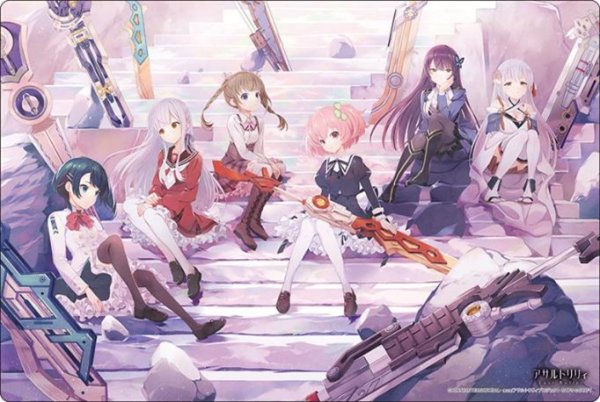 画像1:  【予約商品】  ブシロード ラバーマットコレクション V2 Vol.1979  『アサルトリリィ Last Bullet』Part.2 【26年2月27日発売】 (1)