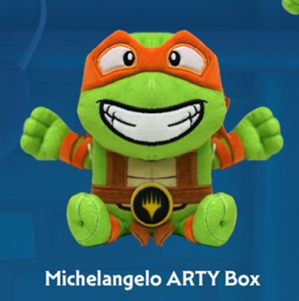 画像1:  【予約商品】  マジック・ザ・ギャザリングデッキボックス　Michelangelo ARTY Box 【26年3月〜4月発売】    (1)