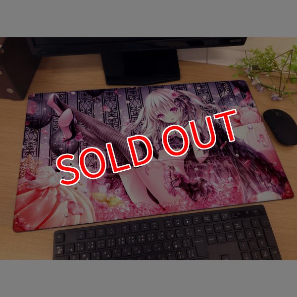 画像2:  【予約商品】  カーテン魂　てぃんくる先生　ラバーマット（Pesca 〜Nero Edizione〜) 【26年4月下旬発売】 (2)