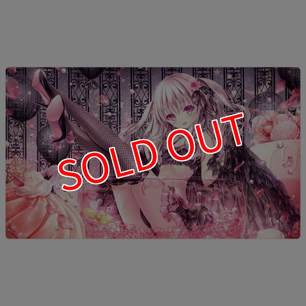 画像1:  【予約商品】  カーテン魂　てぃんくる先生　ラバーマット（Pesca 〜Nero Edizione〜) 【26年4月下旬発売】 (1)