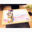 画像2:  【予約商品】  カーテン魂　ガールズ＆パンツァー 最終章　描き下ろしラバーマット（カチューシャ／リゾート水着） 【26年4月下旬発売】 (2)