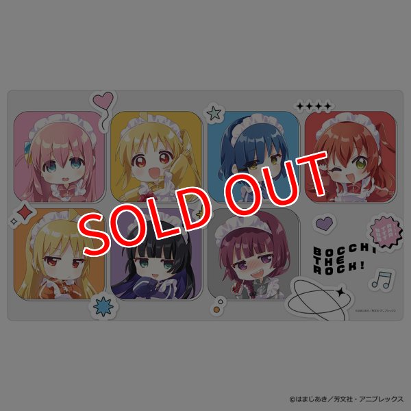 画像1:  【予約商品】  カーテン魂　ぼっち・ざ・ろっく！　ラバーマット（ジャージメイドB／イラスト なもり） 【26年4月下旬発売】 (1)