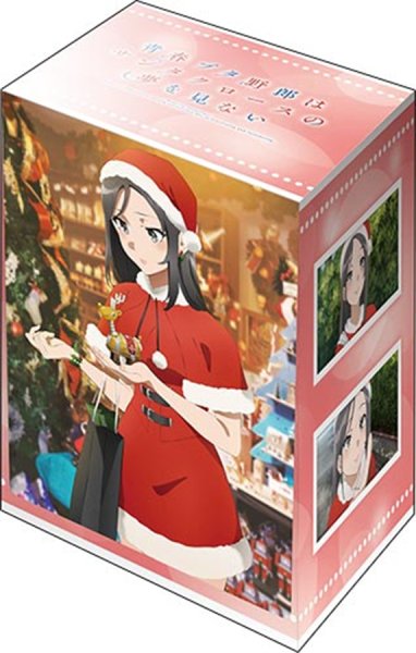 画像1:  【予約商品】  ブシロードデッキホルダーコレクションV3 vol.1215　青春ブタ野郎はサンタクロースの夢を見ない『ミニスカサンタ』 【26年3月27日発売】    (1)