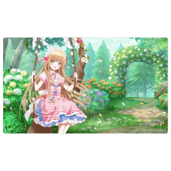 画像1:  【予約商品】  カーテン魂　お隣の天使様にいつの間にか駄目人間にされていた件　描き下ろしラバーマット（椎名真昼／ブランコ） 【26年5月中旬発売】 (1)