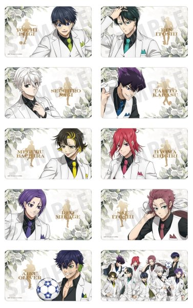 画像4:  【予約商品】  アルマビアンカ　TVアニメ『ブルーロック』 描き下ろし 千切 豹馬 スーツモデルver. 第2弾 マルチデスクマット 【26年5月中旬発売】 (4)