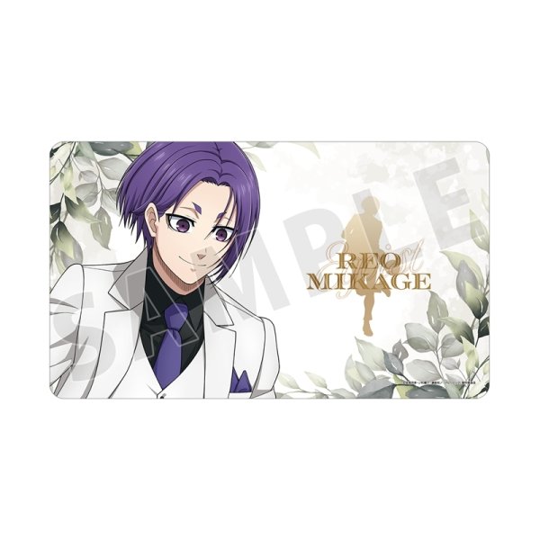 画像1:  【予約商品】  アルマビアンカ　TVアニメ『ブルーロック』 描き下ろし 御影 玲王 スーツモデルver. 第2弾 マルチデスクマット 【26年5月中旬発売】 (1)