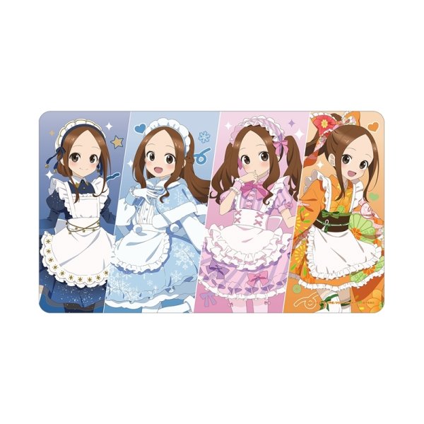 画像1:  【予約商品】  アルマビアンカ　からかい上手の高木さん 描き下ろし 高木さん メイドver. マルチデスクマット 【26年4月中旬発売】 (1)