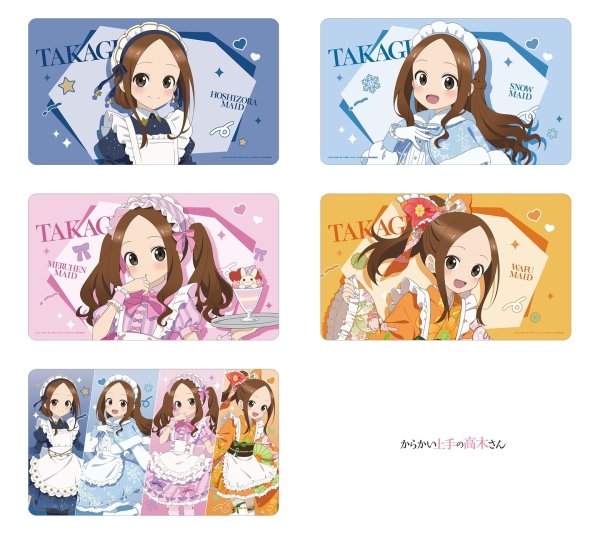 画像4:  【予約商品】  アルマビアンカ　からかい上手の高木さん 描き下ろし 高木さん メルヘンメイドver. マルチデスクマット 【26年4月中旬発売】 (4)