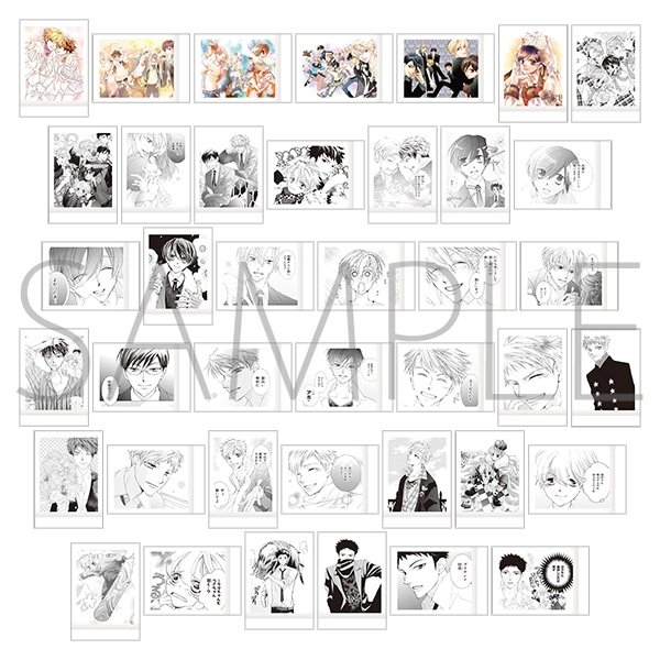 画像2:  【再販予約商品】  ムービック　「桜蘭高校ホスト部（原作版）」ぱしゃこれ BOX（10パック入り） 【26年5月下旬再販】 (2)