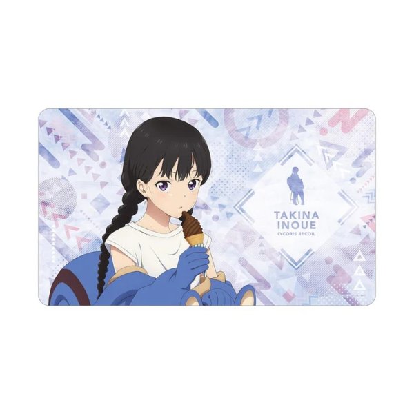 画像1:  【予約商品】  アルマビアンカ　TVアニメ「リコリス・リコイル」 描き下ろし 井ノ上たきな 着ぐるみver. マルチデスクマット 【26年5月中旬発売】 (1)