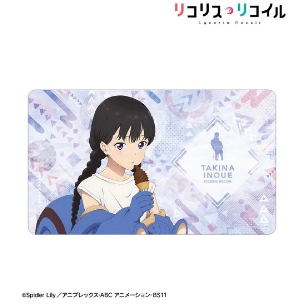 画像2:  【予約商品】  アルマビアンカ　TVアニメ「リコリス・リコイル」 描き下ろし 井ノ上たきな 着ぐるみver. マルチデスクマット 【26年5月中旬発売】 (2)