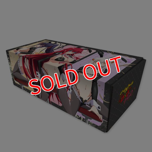 画像1:  【予約商品】  カーテン魂　ハイスクールD×D HERO　描き下ろしストレージボックス（逆バニー（黒）） 【26年5月下旬発売】 (1)