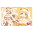 画像1:  【予約商品】  カーテン魂　転生したら第七王子だったので、気ままに魔術を極めます　描き下ろしラバーマット（イーシャ／ウエディング水着） 【26年5月中旬発売】 (1)